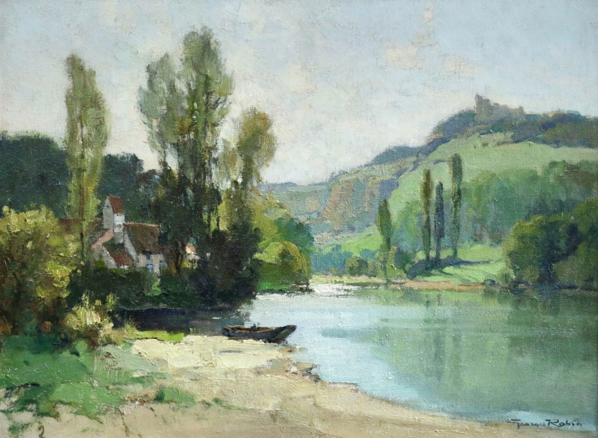 La Dordogne a Taillefer - Buy Fine Paintings Online