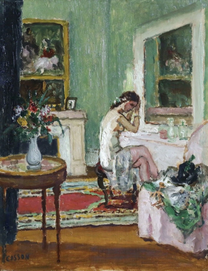 Danseuse dans sa loge - Buy Fine Paintings Online