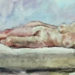 Buy Nu Allonge Painting at Leighton Fine Art