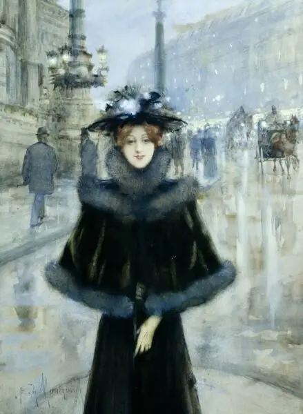 Opera Garnier – Evening - Buy Fine Paintings Online