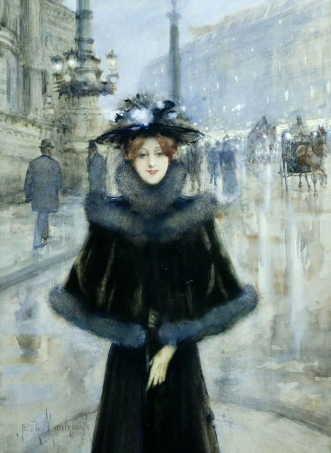 Opera Garnier – Evening - Buy Fine Paintings Online