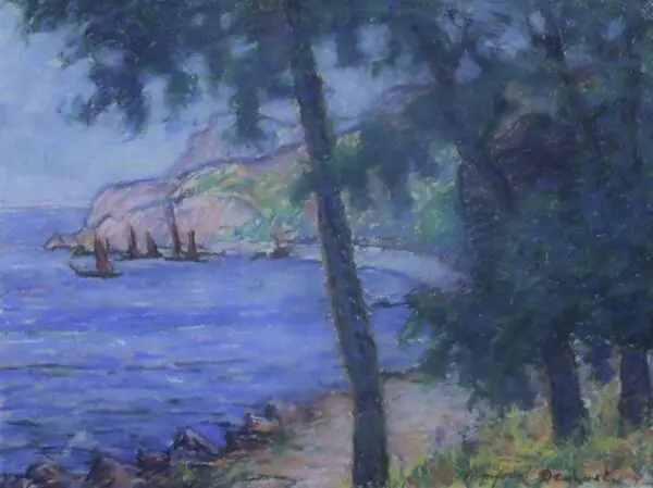 Boats on the Coast - Buy Fine Paintings Online