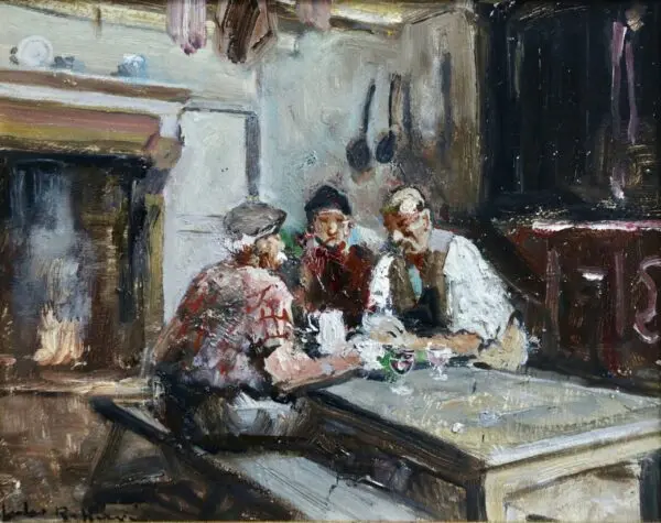 The Conversation - Buy Fine Paintings Online