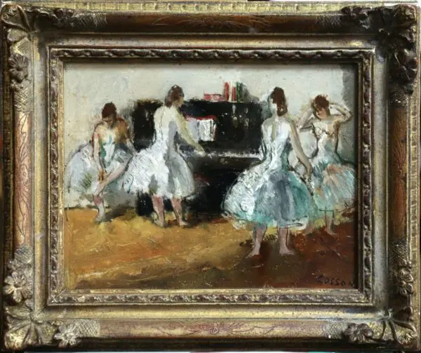 At The PIano - Buy Fine Paintings Online