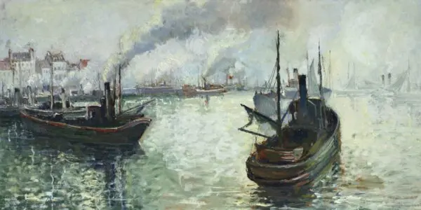 Herring Season – Boulogne - Buy Fine Paintings Online