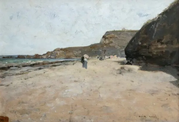 Promenade Sur La Plage - Buy Fine Paintings Online