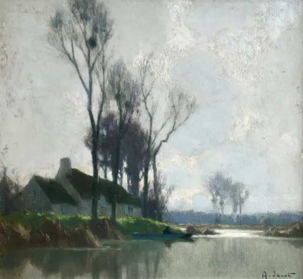 Au bord de l’eau - Buy Fine Paintings Online