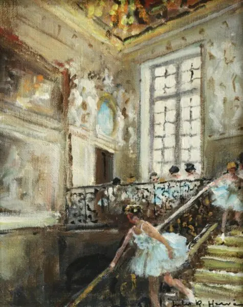 Ballet Dancers at Versailles - Buy Fine Paintings Online