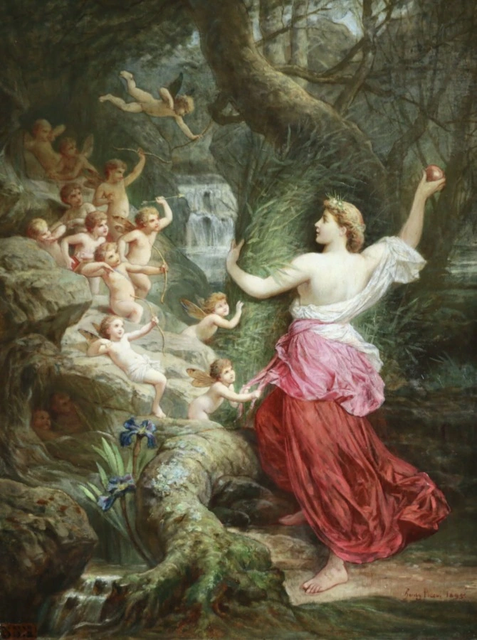 Vénus et les Amours - Buy Fine Paintings Online