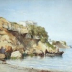 Rocher au bord de la mer thumbnail