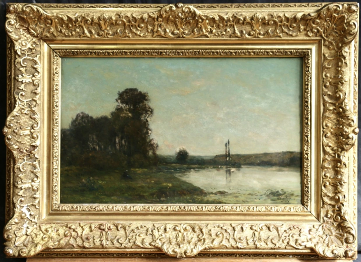 Seine at Vetheuil - Buy Fine Paintings Online