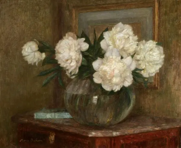 Globe de Pivoines Rosées - Buy Fine Paintings Online