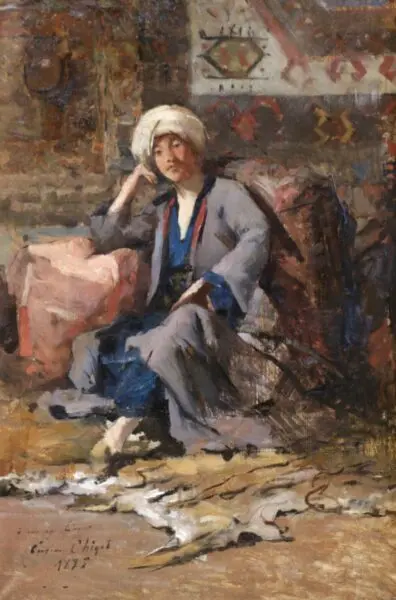 Moroccan Interior - Buy Fine Paintings Online
