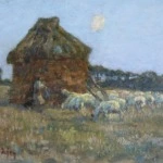 Shepherd at Moonrise thumbnail