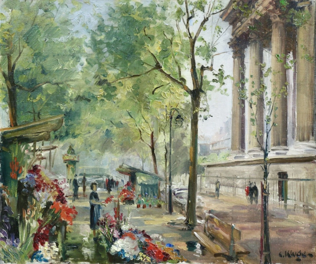 Paris – Place de la Madeleine - Buy Fine Paintings Online