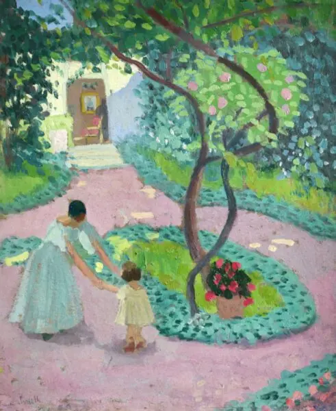 Dans La Jardin - Buy Fine Paintings Online