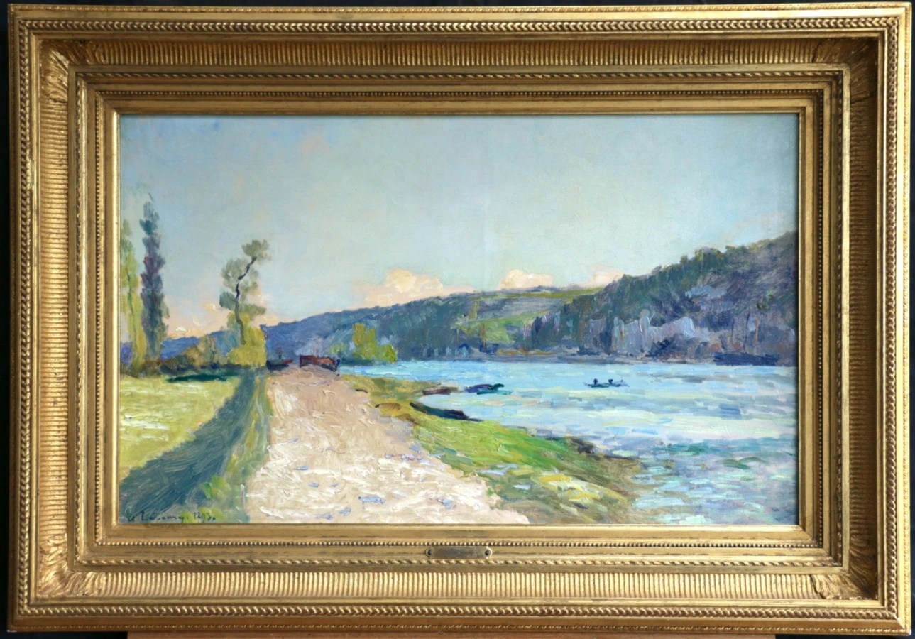 Au Bord de la Seine - Buy Fine Paintings Online