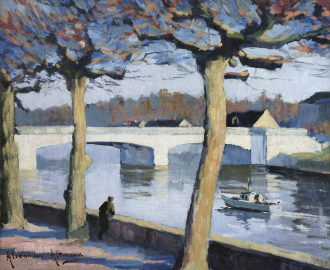 Sur La Quai - Buy Fine Paintings Online
