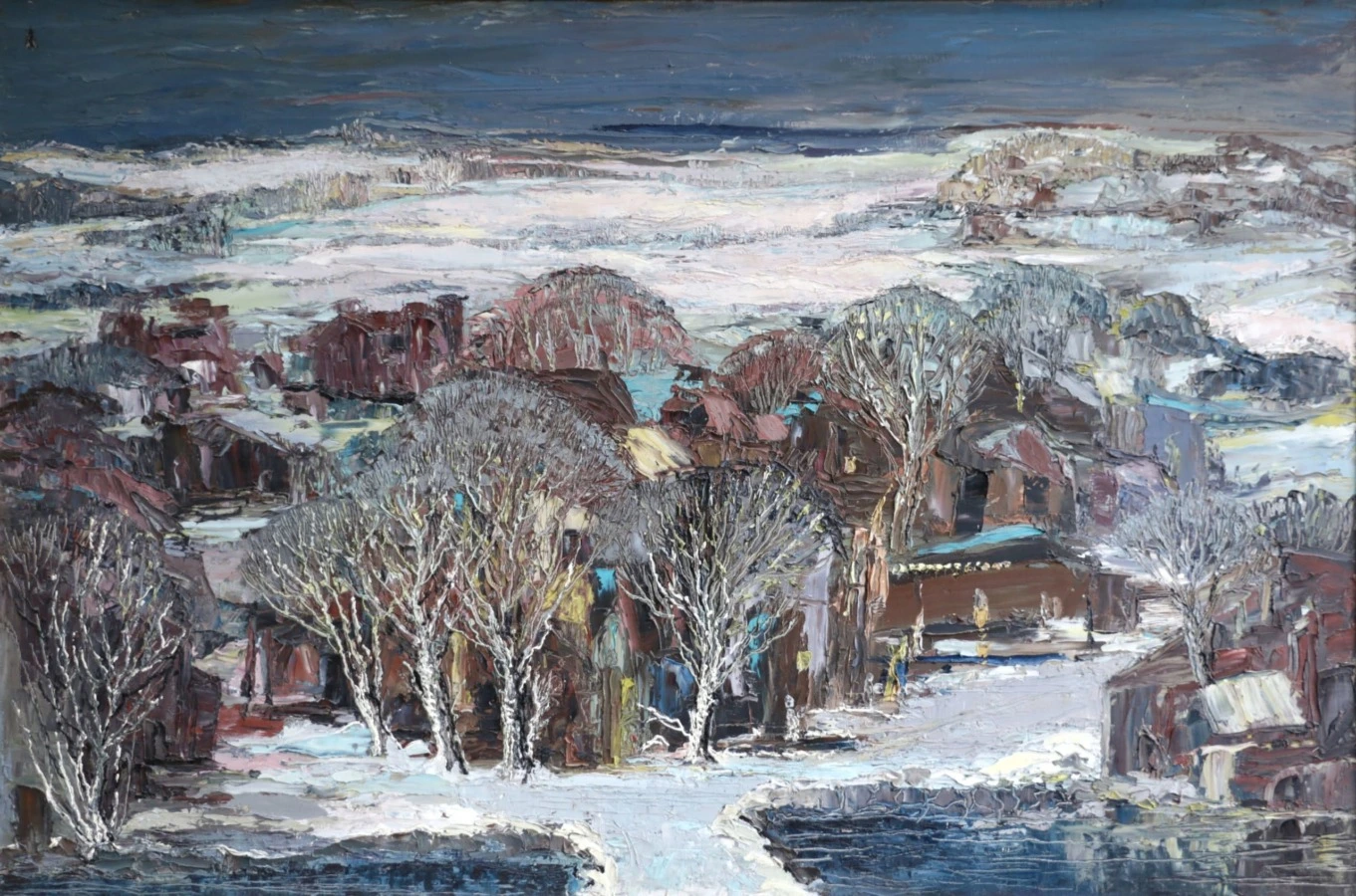 Winter Snow - Buy Fine Paintings Online