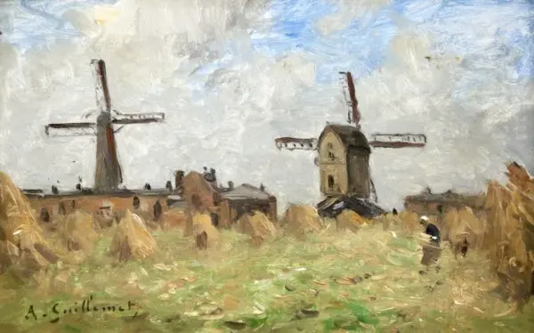 Les Moulins de Montmartre - Buy Fine Paintings Online