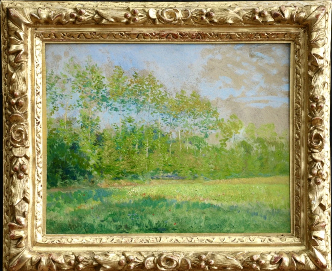 Un Coin a Bonneuil - Buy Fine Paintings Online