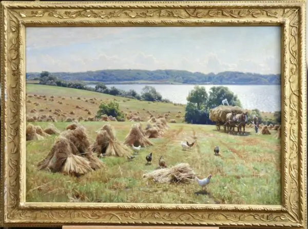 Tulstrup – Harvesting - Buy Fine Paintings Online