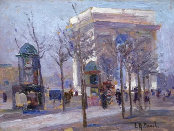 L’Arc De Triomphe - Buy Fine Paintings Online