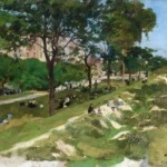 Figures in a Paris Park thumbnail