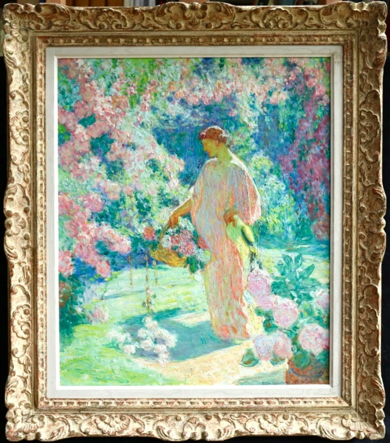 Dans Le Jardin - Buy Fine Paintings Online