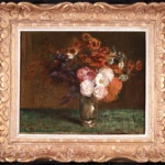 Bouquet dans une timbale d’argent thumbnail