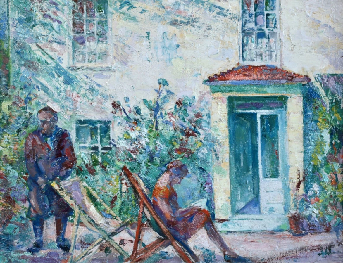 Dans Le Jardin - Buy Fine Paintings Online