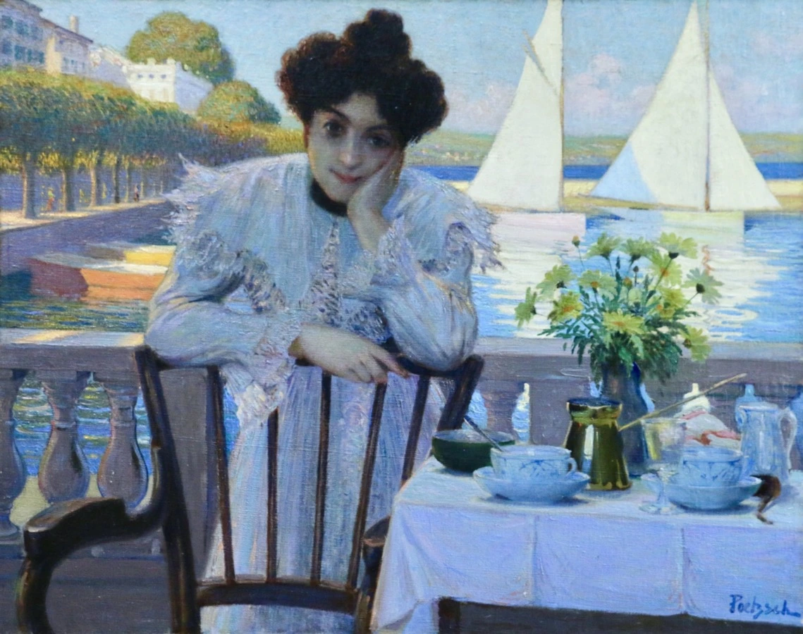 Breakfast on the Lake - Buy Fine Paintings Online