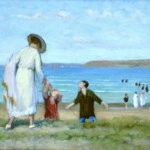 Saint Efflam – Elegant Figures on the Beach thumbnail