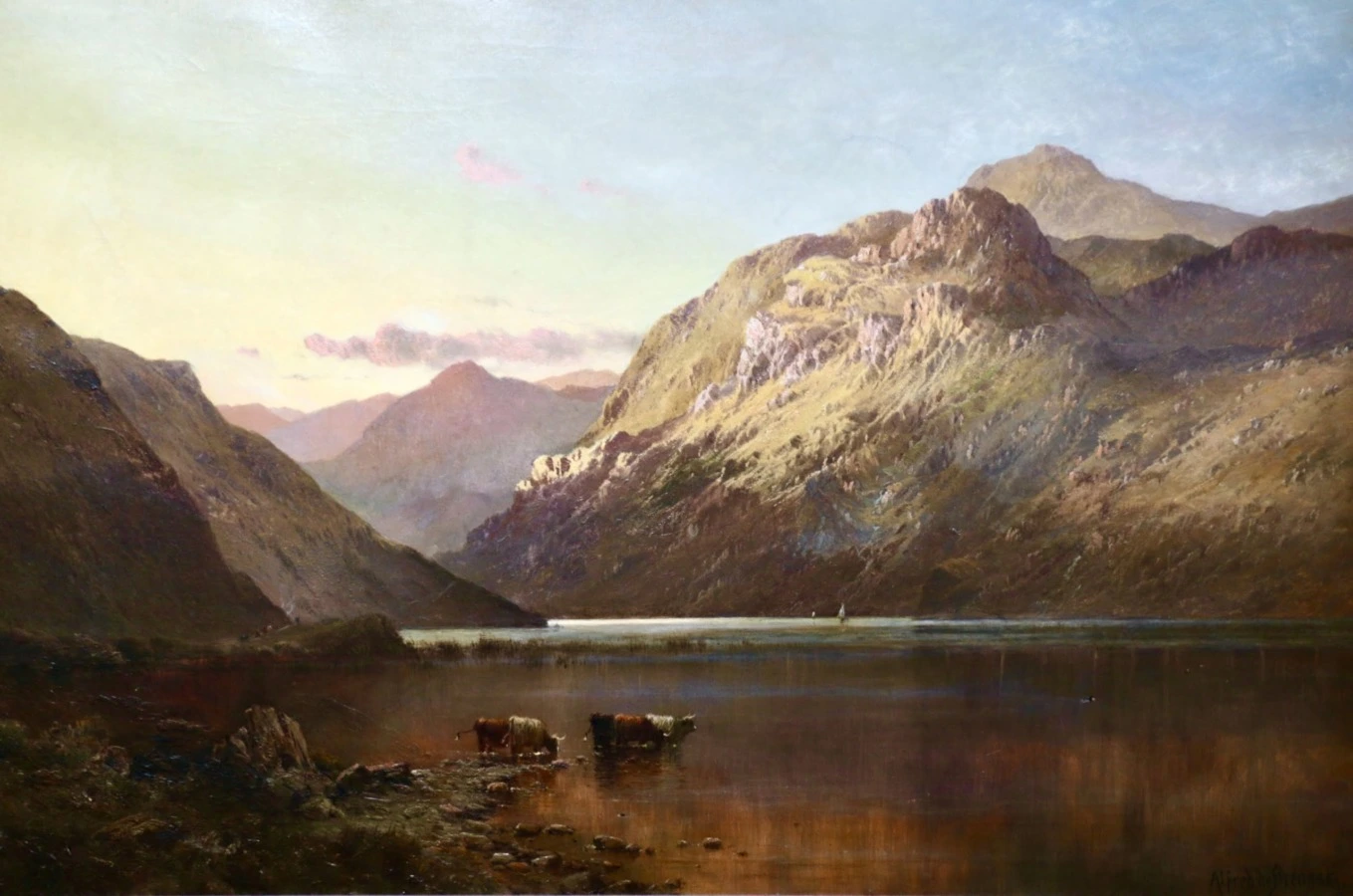 At the foot of Brander Pass – Highlands - Buy Fine Paintings Online