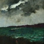 Steamer off the Coast – Evening thumbnail