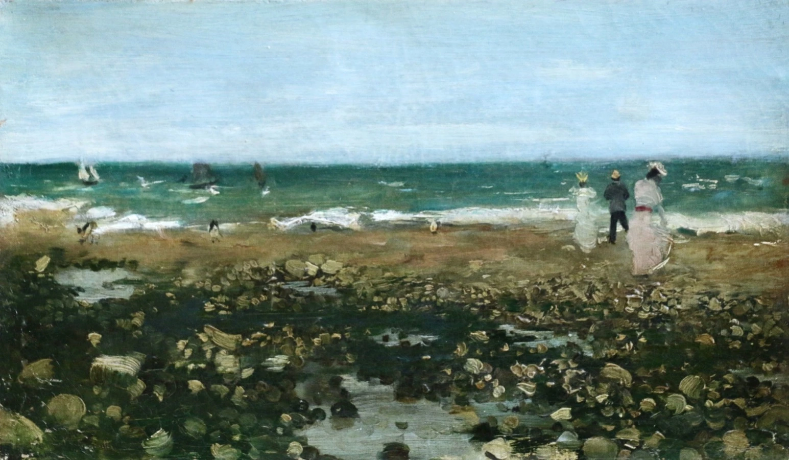 Sur La Plage - Buy Fine Paintings Online