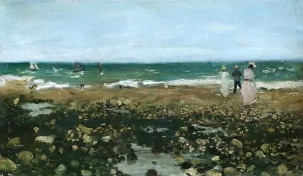 Sur La Plage - Buy Fine Paintings Online