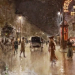 Paris – Grands Boulevards – Moonlight thumbnail