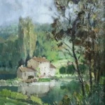 Moulin de Boussoy sur La Sevre , Vendee thumbnail