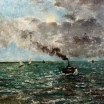 Steamer at Sundown thumbnail