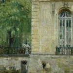 Elegant Figure on a Balcony thumbnail