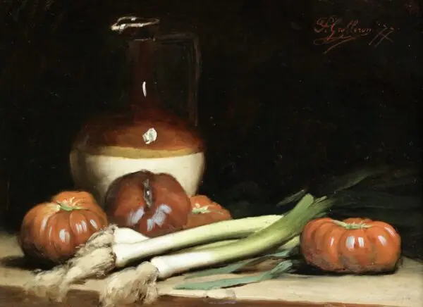 Onions & Tomatoes - Buy Fine Paintings Online