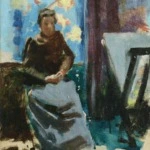 Lady in the Artists Studio thumbnail