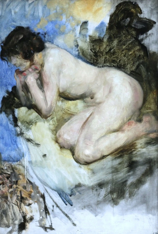 Nude Bather - Buy Fine Paintings Online