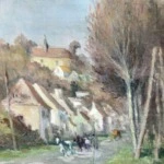 Carriage on the road to Rolleboise thumbnail
