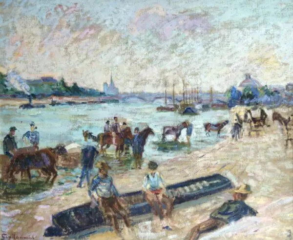 Le Quai De Bercy – Paris - Buy Fine Paintings Online