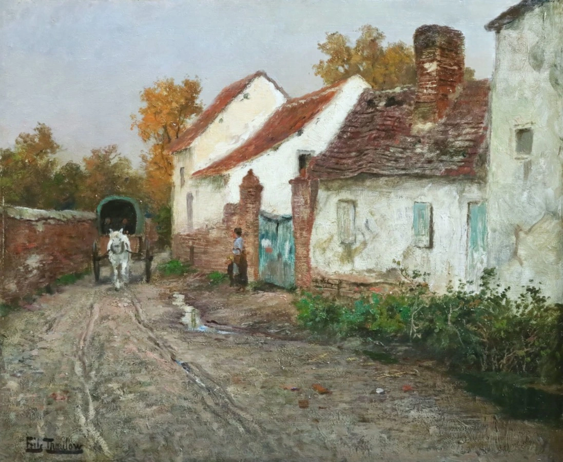 In the Village - Buy Fine Paintings Online