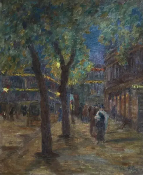 Avenue De L’Opera – Paris – Night - Buy Fine Paintings Online