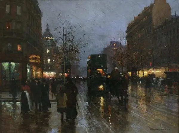 Paris by Night - Buy Fine Paintings Online