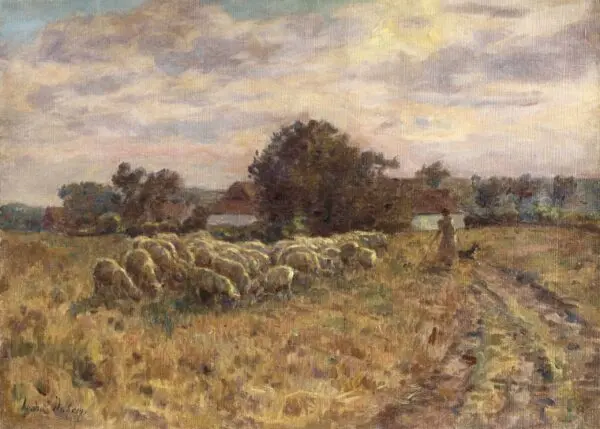 Droving Sheep - Buy Fine Paintings Online